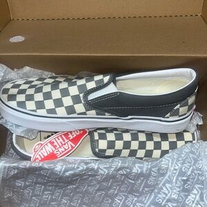 Classic Slip-On Vans Checkerboard Size 7.5 Mens/9.0 Womens